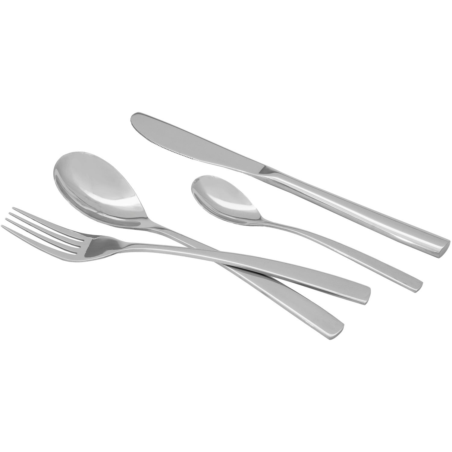 GUSTO CASA - Servizio posate in acciaio inox 24 pezzi Kisara Satin